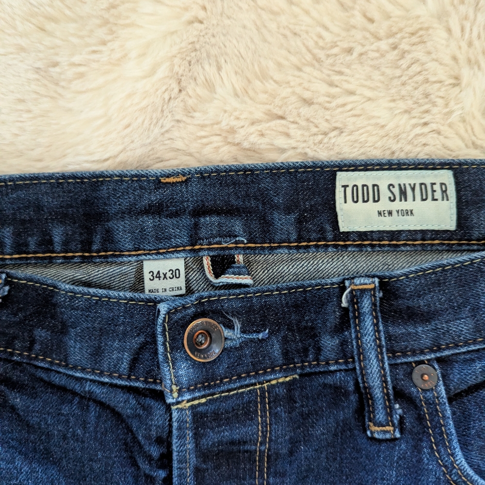 Todd Snyder Indigo Denim Jeans